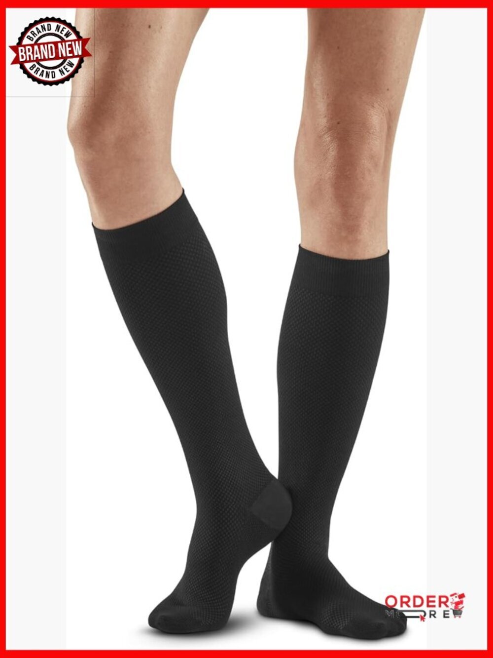 Compression Knee High Socks 20-30 mmHg, Travel & Work Socks, Blister Free